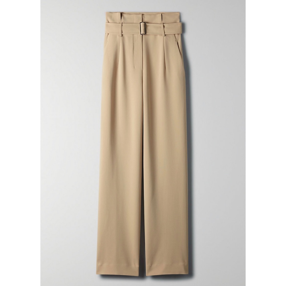 BABATON belted high-waisted power pants - Picture 6 of 9